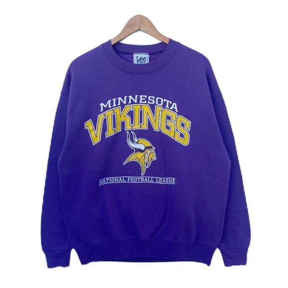 Vintage 1998 Minnesota Vikings NFL Sweatshirt, Retro Minnesota Football Shirt - Picture 1 of 2